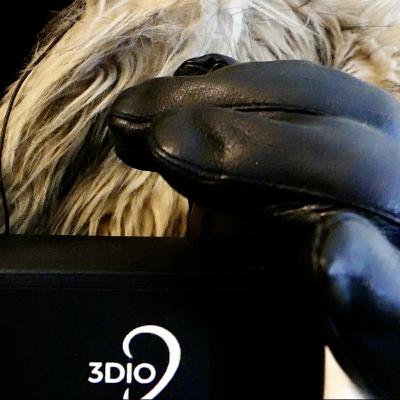 ASMR Leather Glove Sounds Finger Flutters and Cupping Ear Attention from Snowmageddon