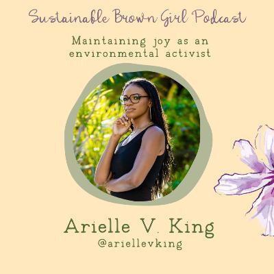 74| Maintaining joy as an environmental activist with Arielle V. King, host of The Joy Report podcast