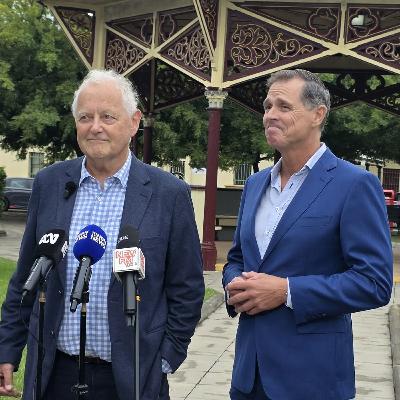 Gavin Morris,  joins Chris Smith.   Gavin will be running as an independent for Lord Mayor of Newcastle.
