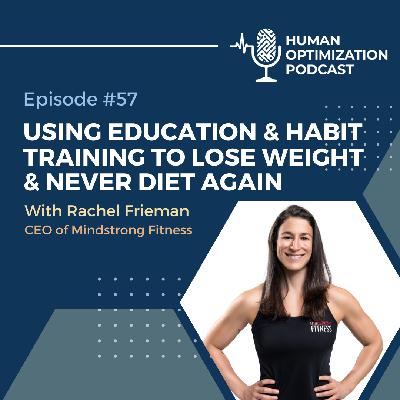 Using education and habit training to lose weight and never diet again with Rachel Freiman