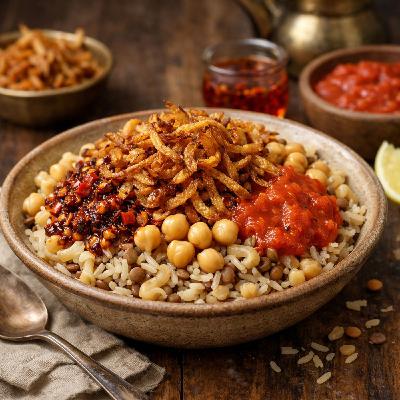 One Pot Authentic Egyptian Kushari Guide