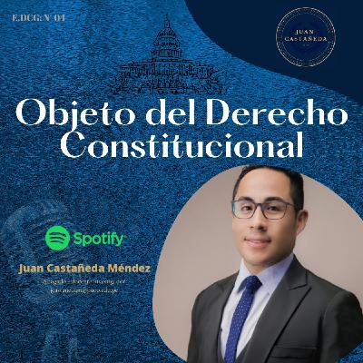 OBJETO DEL DERECHO CONSTITUCIONAL