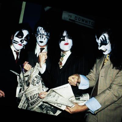 KISS - the Press Darlings