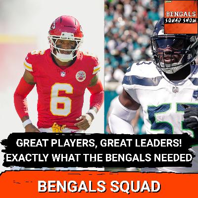 BENGALS SQUAD SHOW: SPLASHES in FREE AGENCY make for a GREAT, BOLD Day 1, could MORE be COMING?