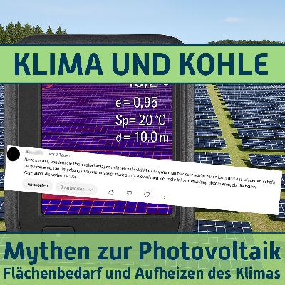 #162 Mythen zur Photovoltaik. Flächenbedarf und Aufheizen des Klimas
