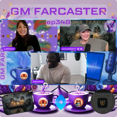 Friday the 13th Vibes and a Game of Among Traitors: GM Farcaster ep348 with Saltorious