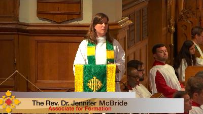 The Eleventh Sunday after Pentecost | August 13, 2023 | 10:00 a.m | The Rev. Dr. Jennifer McBride (Sermon) The Eleventh Sunday after Pentecost | August 13, 2023 | 10:00 a.m | The Rev. Dr. Jennifer McBride (Sermon)