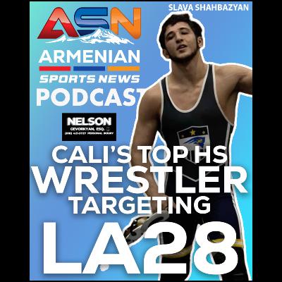 California's TOP HS WRESTLER Slava Shahbazyan Targeting LA28 Olympics, PUMPED To Compete At Stanford