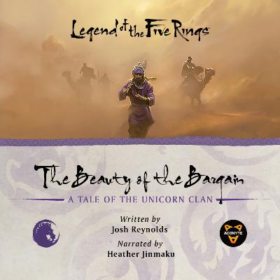 The Beauty of the Bargain by Josh Reynolds, narrated by Heather Jinmaku The Beauty of the Bargain by Josh Reynolds, narrated by Heather Jinmaku
