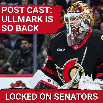 POST CAST: CLUTCH SCORING, LINUS ULLMARK BRILLIANCE LEAD OTTAWA SENATORS TO WIN VS NEW JERSEY DEVILS POST CAST: CLUTCH SCORING, LINUS ULLMARK BRILLIANCE LEAD OTTAWA SENATORS TO WIN VS NEW JERSEY DEVILS