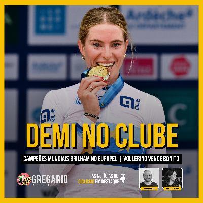 RADIO - Demi Vollering vence Europeu (no masculino você já sabe)