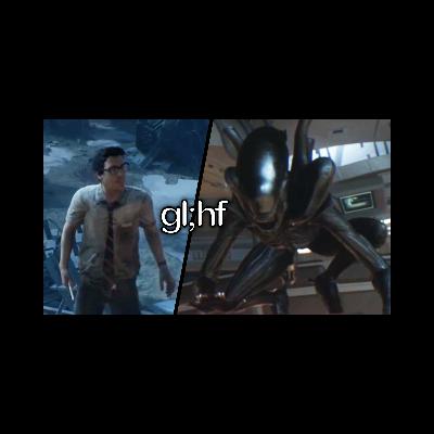 white man interviews xenomorph