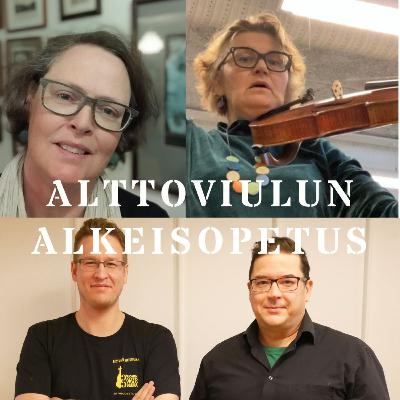 Alttoviulun alkeisopetus -vieraana Tarja Koskinen ja Taina Evijärvi