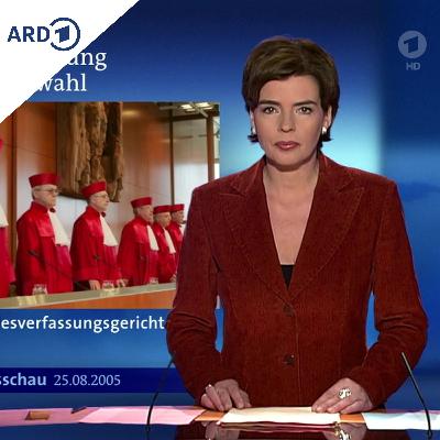 tagesschau vor 20 Jahren, 25. August 2005