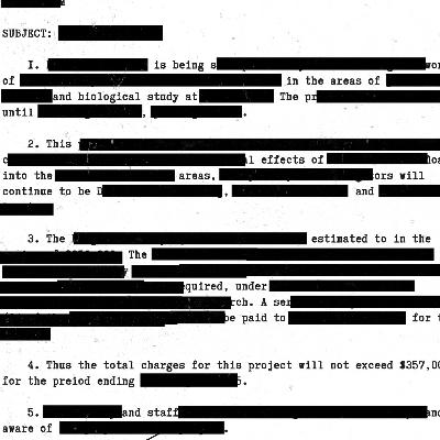 Episode Title Redacted: From the Files of the CIA