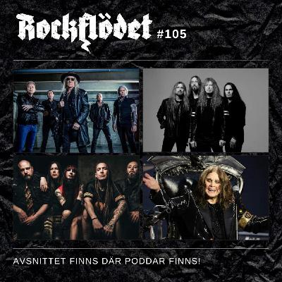 #105. Nytt om bl.a. Ozzy Osbourne, Megadeth & Liv Sin