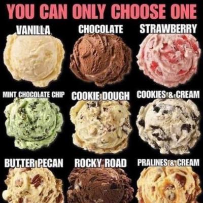 You Can Only Choose One - Ice Cream Edition