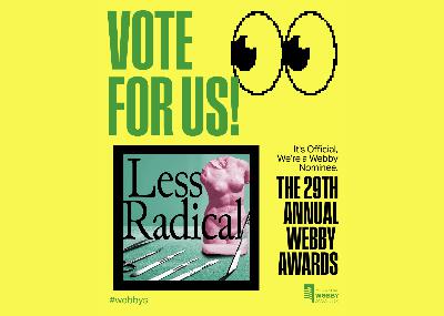 Vote for us in the Webby Awards! Vote for us in the Webby Awards!