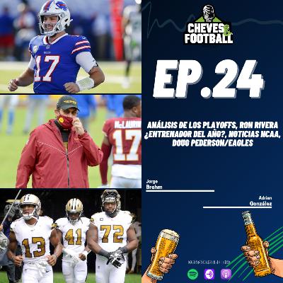 #24 Análisis de los playoffs, Ron Rivera ¿entrenador del año?, noticias NCAA, Doug Pederson/Eagles #24 Análisis de los playoffs, Ron Rivera ¿entrenador del año?, noticias NCAA, Doug Pederson/Eagles