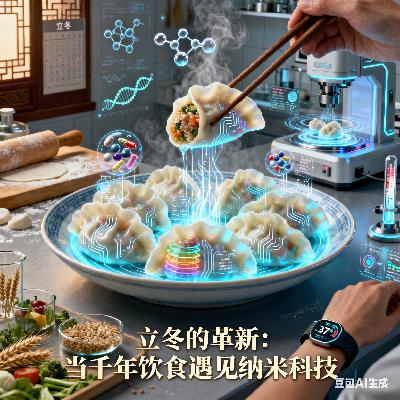 立冬饺子迎变革！清华实验室发布“纳米饺子”，可随体温释放营养