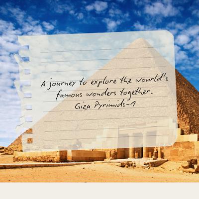 世界七大奇景:吉薩金字塔群-1