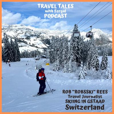 Skiing in Gstaad, Switzerland