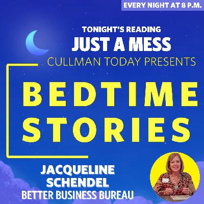 Bedtime Stories – Jacqueline Schendel reads Just A Mess