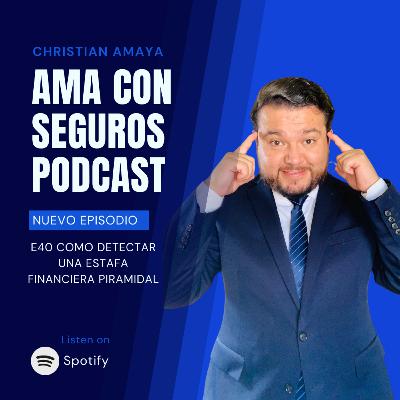 E40 Cómo detectar una estafa financiera piramidal. E40 Cómo detectar una estafa financiera piramidal.