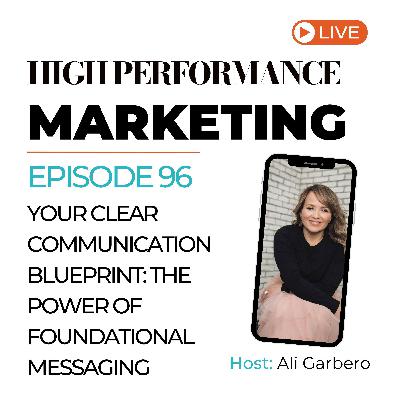 96. Your Clear Communication Blueprint: The Power of Foundational Messaging