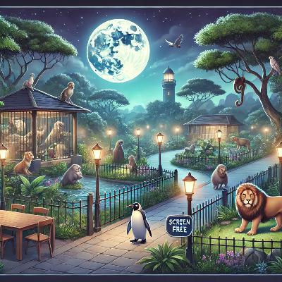 The Great Zoo Escape: an Original Ad-free story for Kids