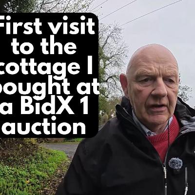 A first visit to the the cottage I bought at an online property auction | Terry Gorry Vlog EP#779