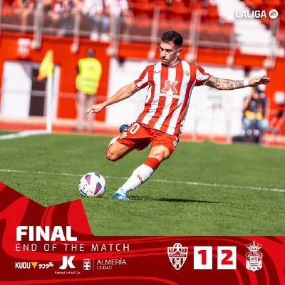 Jornada 11. UD Almería 1-2 UD Las Palmas. Continúa la crisis rojiblanca Jornada 11. UD Almería 1-2 UD Las Palmas. Continúa la crisis rojiblanca