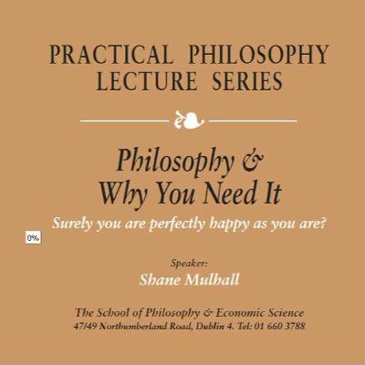 Philosophy & Why You Need It Philosophy & Why You Need It