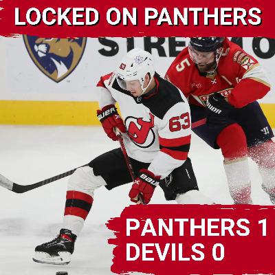 FULL SIXTY: Panthers scored early & it was enough as they shut out the Devils in a defensive clinic