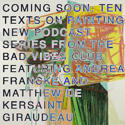 Coming soon: Ten Texts on Painting
