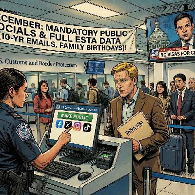 [阿跪回來了!!!]第83集-美國對全球簽證的社群審核新計畫