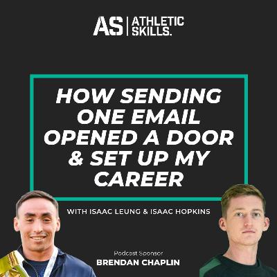 How sending one email opened a door and set up my career with Isaac Hopkins How sending one email opened a door and set up my career with Isaac Hopkins