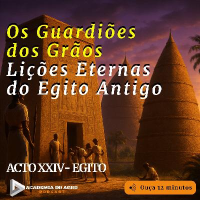 ACTO XXIV - Os Guardiões dos Grãos:  Lições Eternas do Egito Antigo