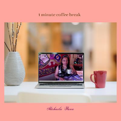 1 Minute Coffee Break-3 of Wands & 5 Cups