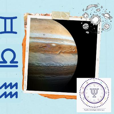 Jupiter dans les signes d'air