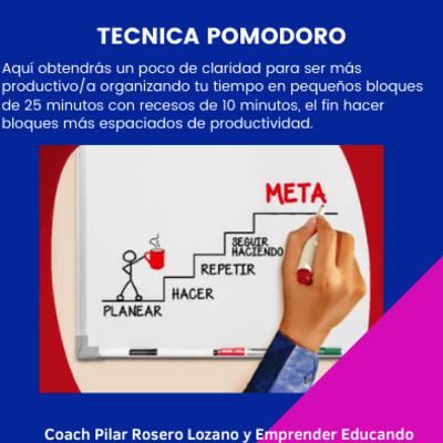 Técnica Pomodoro Técnica Pomodoro