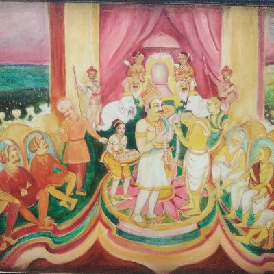 2. RajaRaja Narendra requests Nannayya Bhattaraka to translate Mahabharata in telugu. 2. RajaRaja Narendra requests Nannayya Bhattaraka to translate Mahabharata in telugu.