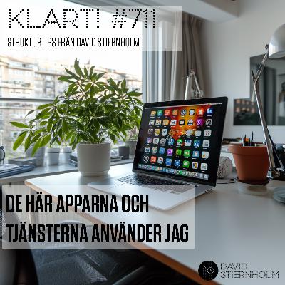 De här apparna och tjänsterna använder jag