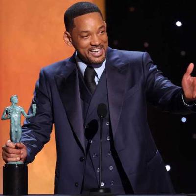 Will Smith and Aunjanue Ellis receive outstanding performer of the year Will Smith and Aunjanue Ellis receive outstanding performer of the year