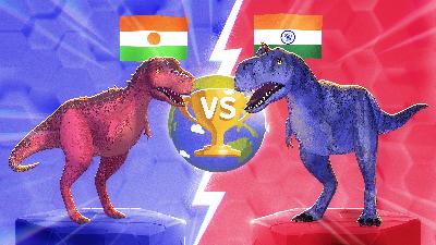 Rugops vs Rajasaurus Rugops vs Rajasaurus
