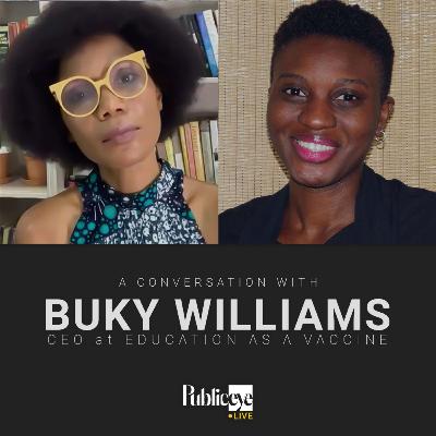 Buky Williams Speaks on Using Education to Eradicate Gender-Based Violence in Nigeria| Public Eye