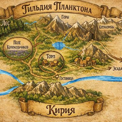 Гильдия Планктона. Фэнтези, попаданцы, магия. Аудиокнига. Главы 1-18.