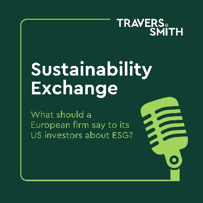 Sustainability Exchange: Episode 3: What should a European firm say to its US investors about ESG? Sustainability Exchange: Episode 3: What should a European firm say to its US investors about ESG?
