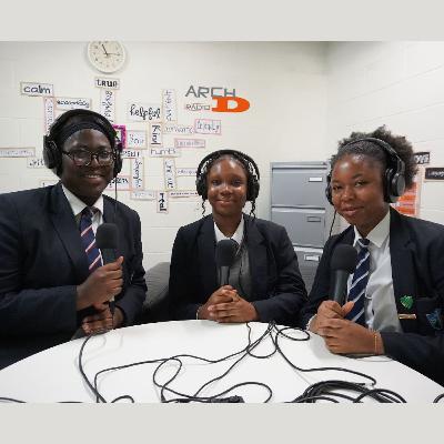 With special guests Catherine, Chisom and Keziah (St Michael's College - London)