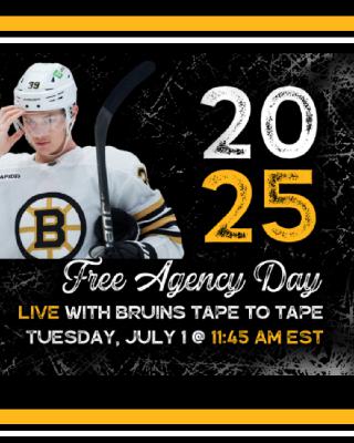 Bruins Free Agency Frenzy Fizzles? Bruins Free Agency Frenzy Fizzles?
